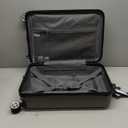 Kono Carry On Luggage 22x14x9 Airline Approved Lightweight Small Travel Suitcase with Spinner Wheels Hard Shell TSA Carry-On Grey