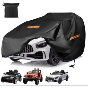 Power Wheels Cover for Outside Waterproof,Upgraded 420D Oxford Universal Ride On Toy Car Full Cover for Kids Vehicles,All Weather Outdoor Protective Cover with Windproof Buckles3 Reflective Strips