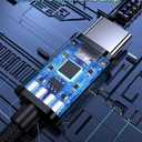 USB-C Wired Earphones with Microphone, Noise Canceling, Volume Control, Compatible with Galaxy S25 S24 S23 S22, iPhone 16 15, Pixel Phones (White)