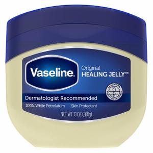 Vaseline Healing Jelly Original White Petroleum Jelly Protectant For Dry Cracked Skin and Eczema Relief Pure Petroleum Jelly 13 oz