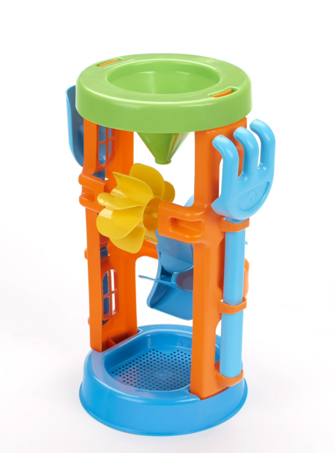 Waterwheel With Beach Toys