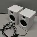 OHAYO 60W Computer Speakers for Gaming and Music, Active Bluetooth 5.3, Stereo 2.0 Speakers for Desktop PC Monitor or Laptop, Surround Sound Speaker, 3.5 mm Aux RCA Input, USB-Powered, 1 Pair, White