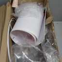 26 Aqua Blue Ceramic Lamp Single, Coastal Table Lamps for Living Room End Table, Modern Bedside Lamp for Nightstand, Elegant Farmhouse Bedroom Lamps for Desk Side Home Decor(Bulb Included)