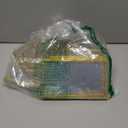 Clear Acrylic 2 Sided Frames with Gold Borders and Vertical Stand (Pack of 12)) | Ideal for Wedding Table Number Holder