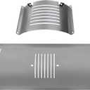 Flame Broiler Kit for Pit Boss PB1600, PB1150, PB1100, PB1000 Series and Pro Series 1100 (PB1100PS1) Wood Pellet Grills, Replacement Parts Includes Main Plate and Slider for Pit Boss Smoker Grill