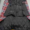 Kuoser Warm Dog Coat, Waterproof Dog Jacket for Extra Large Dogs, Adjustable Durable XXXL Doggie Winter Coat Reversible Puppy Cold Weather Apparel for Large Breed, Red 3XL