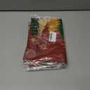 2 x Merry Christmas Garden Flag, Christmas Trees Yard Flag 12x18 Double Sided Red Outdoor Decorations, Winter Trees Holiday Decor Welcome Burlap Garden Flag Rustic Outdoor Farmhouse Xmas for Porch Yard