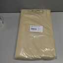 CUCRAF Blackout Curtains 54 inches Long 2 Panels Set for Bedroom, Beige Rod Pocket Room Darkening Curtain for Living Room, Thermal Insulated Window Drapes (W 52 x L 54 Inch)