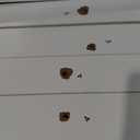 Garvee 6 Drawer Dresser for Bedroom, Wood Chest of Drawers Handle Free, 15.6"D x 47.2"W x 32.1"H