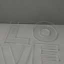 4 Pcs Acrylic Love Charcuterie Board Mother's Day Fillable Charcuterie Board Box Food Serving Trays for Wedding Birthday Party Fruit Cheese Snack