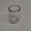 Creative Co-Op 14 Ounce Recycled Glass Stemless Glasses