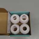 Child Safety Door Knob Cover (4 Pack) Hard-to-Remove Dual-Lock Door Handle Covers for Kids - Reusable Baby Proof Door Knob Locks - Installs Easily, No Tools Needed (White)