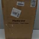 Hanke Top Opening Carry On Luggage, 20 Inch Zipperless Aluminum Frame Wide Handle Luggage, All-PC Hard Shell Trunk Suitcase with Spinner Wheels, TSA Airline Approved (Blackish Green, 40L)