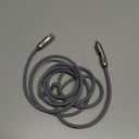 LISEN USB C to Lightning Cable, Chubby 240W 4 in 1 Charging Cable 6.6FT, USB A/C to C/Lightning with Light for Valentines Day Gifts Fits iPhone 17 16 15 14 Pro Max/MacBook/iPad/Samsung S25/Switch/PS5 (Grey)