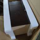 Bush Business Furniture Echo 5 Shelf Bookcase in Charcoal Maple (Mocha Cherry)