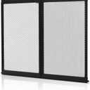 VEVOR RV Screen Door Protector, 24.5 x 20 inch Door Grille, Easy to Install and Disassemble, Reinforced Breathable Protective Mesh, Aluminum Alloy Camper RV Entry Protector for Pet Protection, Black