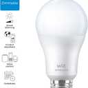 WiZ 60W A19 Dimmable Daylight (5000K) LED Smart Bulb - 800 Lumen - E26 - Indoor - Connects to Your Existing Wi-Fi - Control with Voice or App - Activate with Motion - Matter Compatible