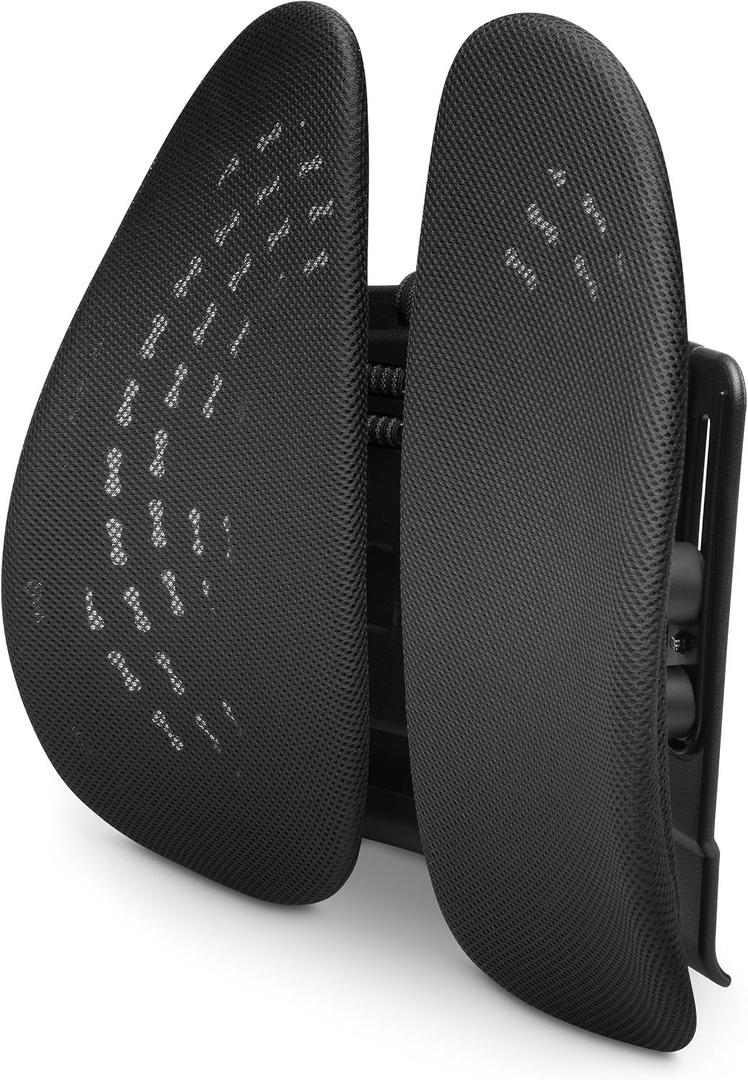 Kensington SmartFit Conform Back Rest – Adjustable Lumbar Support with Flexible Side Panels, Ergonomic Mesh Design for Improved Posture & Comfort, Universal Office Chair Fit – Black (K60412WW), X-Large