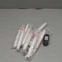 GOOTHY 10 PK Halloween Floating Candles, Hanging Floating Candles with Remote and Flickering Warm Lights, Battery Operated LED Flameless Window Candle Lights for Halloween Party Birthday Home Decor