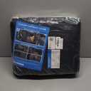 XL Back Seat Extender for Dogs-Supports 400lb,Waterproof Dog Car Seat Cover Hard Bottom-Detachable,600D Oxford Cloth Proof Nonslip Soft,Dog Hammock for Car,SUVs (XL Full Size Truck, Black)