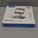 USB C Hub Stand for MacBook Pro, 10 in 1 Adapter for MacBook Air Docking Station with 4K 60Hz HDMI, RJ45 Gigabit Ethernet, SD/TF Card Reader, 4 USB 3.0 for iPad/Dell HP/Surface/Lenovo Laptop Dock