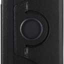 for Amazon Kindle Fire HD8 7th 8th Generation (2017/2018 Release Version) Tablet Cover,Ultra Slim Lightweight Folio Stand Leather Case for Kindle Fire HD 8 7th 8th Gen 8inch (Ro-Black)