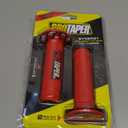 '7/8'' Motorcross Handle Grips Dirt Bike 22mm 24mm Truster Grips Motorcycle Ergonomic Bar End Non Slip Grip Gel Gep Scooter Cruiser Racing Mountain' (Pro taper, Red)