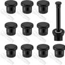 10 Pack Spray Shut Off Nozzle Compatible with Hunter Pro Spray PS Ultra Heads 916400sp, Black