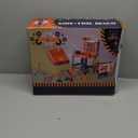 Kids Tool Bench Set,MAGIC4U 95PCS Toddler Tool Workbench with Electronic Drill 13 Tool Equipements,Safety Vest & Hat,Pretend Play Kids Construction Toys Gift for Boys Girls Age 3,4,5,6,7,8 (Orange)