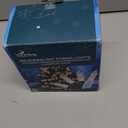 200 Clear Christmas Lights with White Wire, Pack of 2 Strands of 21 ft 100 Count UL Certified Incandescent Mini String Light (White Wire)