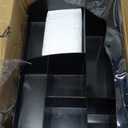 Makeup Organizer with Drawers, Cosmetic Storage for Dresser Vanity and Bathroom Countertop, Beauty Holder for Lipstick Brush, Skincare Organizer for Vanity, Cosmetic Display Case (Black-2Pack)