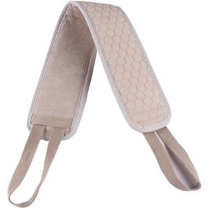 Bath Towel - Shower Exfoliating Back Scrubber Bath Belt Glove Deep Clean Body Washcloth Rear Scrub Pull Strap(Gray)