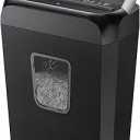Bonsaii Paper Shredder for Home Use, 3.4 Gal Wastebasket, 6 Sheet Crosscut Paper Credit Cards, Staples, and Clips Shredder for Home Office Use, Portable Handle Design (C237B )