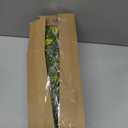 RECUTMS Hanging Plants Fake Vines Fake Hanging Plants Outdoor Greenery Faux Greenery 2Pcs Artificial Hanging Flower for Outdoors Hanging Basket Plastic Home Garden Wedding Party Decorations(Yellow)
