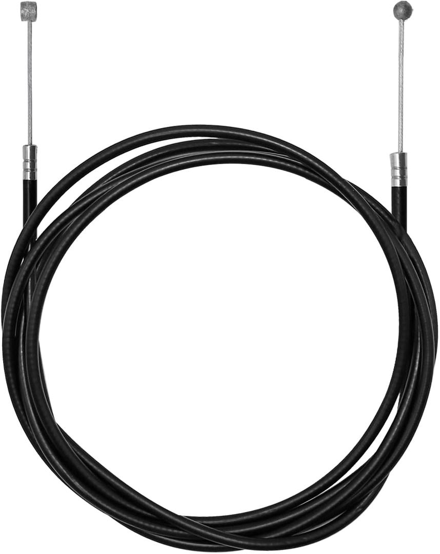 100 Inch Throttle Cable Replacement for Mini Bike 269 Go Kart, Universal Go Kart Throttle Cable with Ball & Barrel Ends, 94 Inch Conduit, 1/16 Inch Cable OD