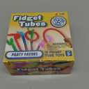 JOYIN 18 Pack Pop Tubes, Sensory Toys (Small) Fidget Toys Party Favors - 9 Colors, Creativity Learning & Fun for Toddler Kids - Perfect for Easter Goodie Bags, Classroom School Reward