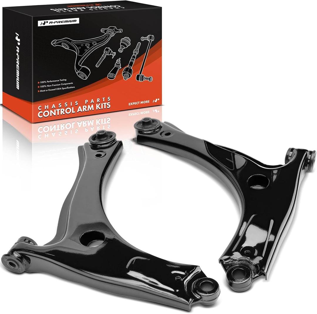 A-Premium 2 x Front Lower Control Arms, with Bushing, Compatible with Ford Transit-150 2015-2019, Transit-250 2015-2019, Transit-350 2015-2019, Transit-350 HD 2015-2019