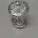 InterDesign York Metal Toothbrush Holder 5.75 in. H x 3.25 W x 3.25 in. L Chrome Silver Stainless steel