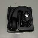 Bluetooth Headset, Wireless Headset with Microphone for PC, V5.2 Computer Headset with Noise Cancelling Mic, USB Dongle, Charging Base & Mute Button for Work, Cell Phones, Computer (Black)