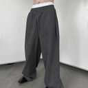 Landtown Men's Baggy Lounge Pants Cotton Sweatpants with Elastic Drawstring Waist with Pockets (Gray, XL)