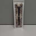 JOYOZY Genuine Leather Bands Compatible with Samsung Galaxy Watch 7/6/5/4/FE 40mm 44mm/Watch 5 Pro 45mm/Watch 6/4 Classic 42mm 46mm 43mm 47mm/Active2,Metal D-Shape Slim Leather 20mm Wristband Straps (Black+Silver Buckle)