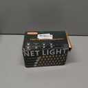 Warm White Net Lights, 360 LED Christmas Lights Outdoor, 21ft x 5ft Large Net Mesh String Lights, 8 Modes Twinkle Light Connectable Plug in for Bushes Christmas Hedge Yard Garden Party Decor