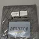 COSY HOMEER Door Mat Indoor Entrance, Non-Slip Absorbent Doormat for Front Door, Low-Profile Entryway Mat for Dirty Paws, Washable Dirt Trapper Mats (24"x36", Grey)