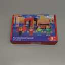 Wooden Train Track Expansion Pack, Train Accessories of City Fire Station Compatible for All Major Brands Train Set, Train Toys Railway System for Kids Ages 3 and Up.