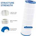 1-Pack 175 Sq.Ft Pool Filter Cartridge for CX1750RE C1750 C1750E | Fits PA175, C-8417, FC-1294 and 817-0175P for routine swimming pool water filtration.