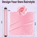 Heatless Hair Curler Overnight Curls-3 Pcs No Heat Curling Blowout Rod to Sleep In,Hair Rollers with Satin Scarf