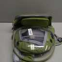 Cat Bubble Backpack,Breathable Cat Backpack Carrier Large Space Pet Travel Carrier for Kitty Small Dogs up to 15lbs,Transparent Cat Carrier for Hiking Camping Outdoor Travel (Green)