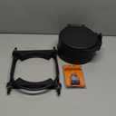 Steel Security Upgraded Conduit Carrier Kit Fit 6 Inch PVC Pipe for Providing Extra Storage on Truck Rack, Black (PVC Pipe Not Included)