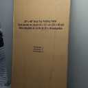 COSCO 20" x 48" Vinyl Top Folding Table, Black