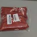 HWY 50 Red Decorative Throw Pillow Covers 20x20 Inch for Couch Sofa Living Room Bed, Soft Christmas Big and Small Snowflakes Print Throw Pillows Cases Cushion Cover Pack of 2